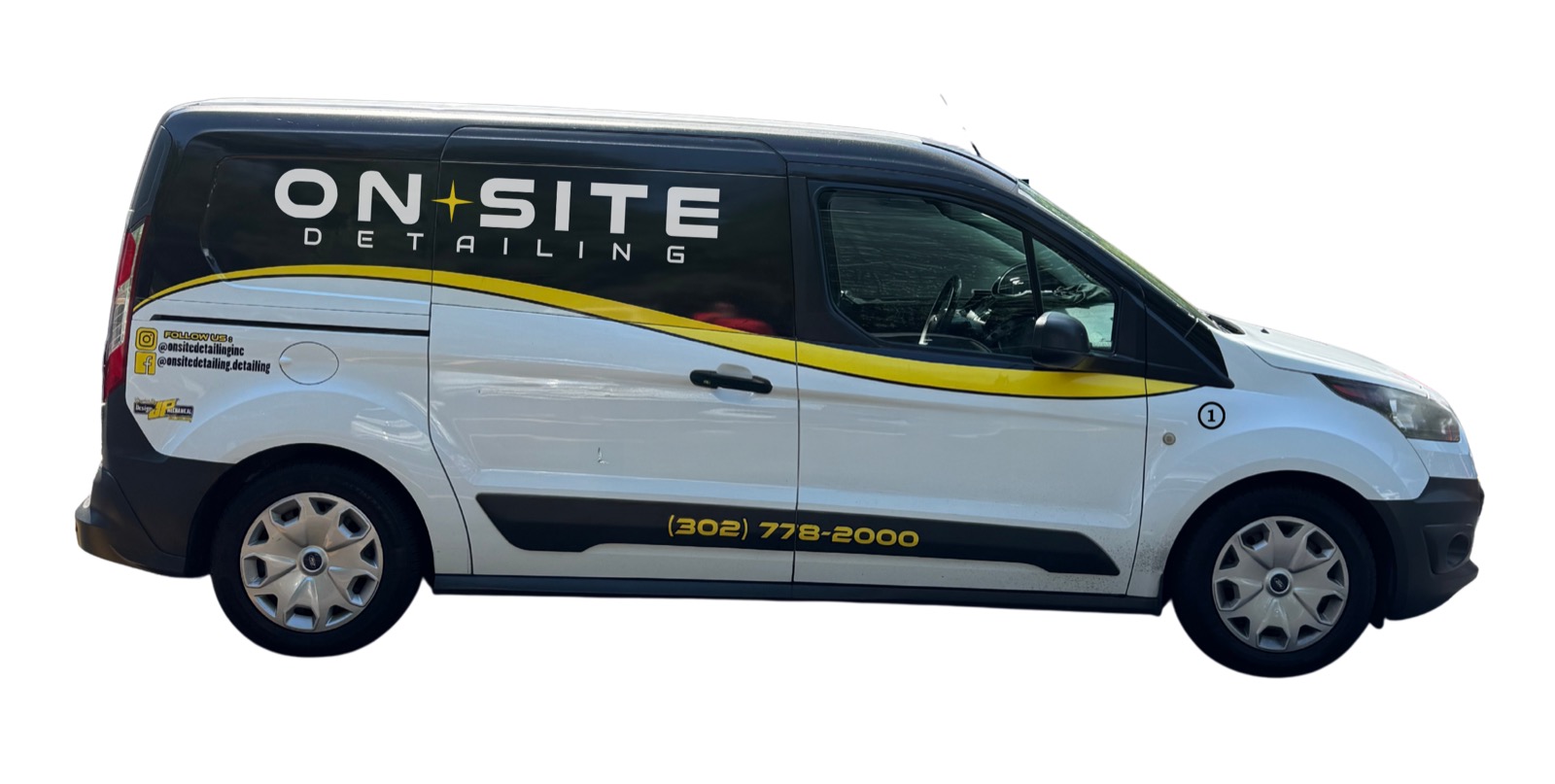 On-Site Detailing branded mobile van